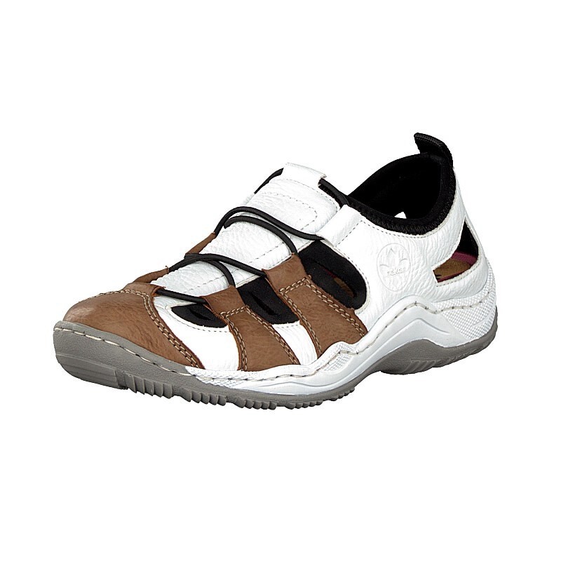 Damske Slip On Rieker L0561-64, Béžové